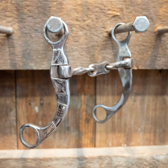 Ricky Trammell Silver Mounted 3 Spoon Piece Dogbone