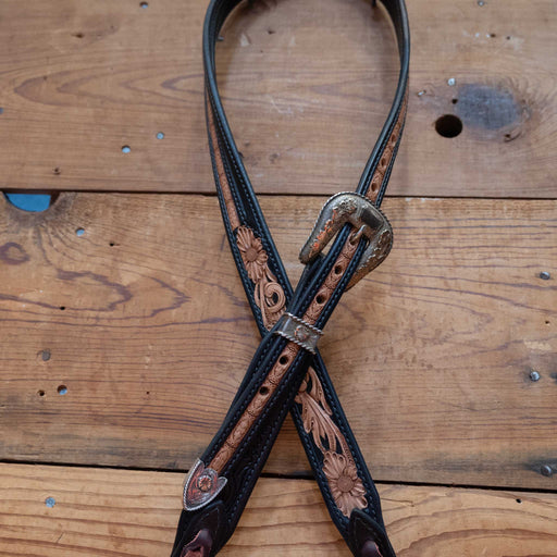 Randall Top Shelf Two-Tone Split Ear w/Premium Buckle Tack - Headstalls Randall Top Shelf