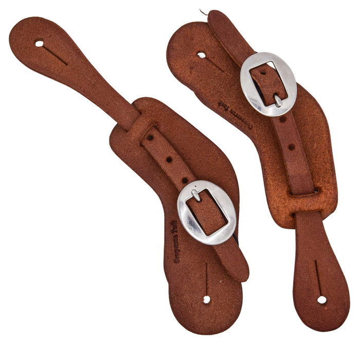 Cowperson Tack Roughout Buckaroo Spur Straps Tack - Spur Straps Cowperson Tack