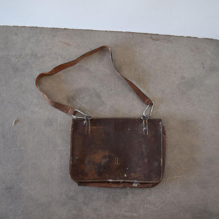 Used Vintage German Leather Saddle Bag Sale Barn Teskey's