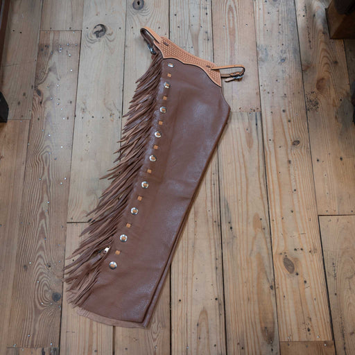 Teskey's Small Brown Versatility Shotgun Chaps Tack - Chaps & Chinks Teskey's