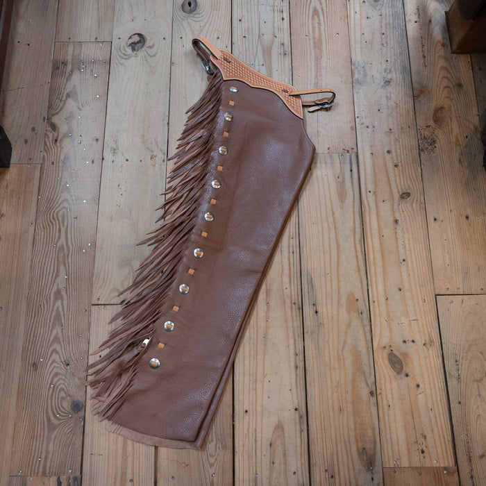 Teskey's Small Brown Versatility Shotgun Chaps Tack - Chaps & Chinks Teskey's