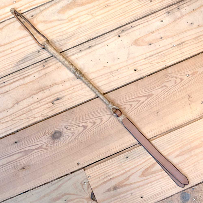 Handmade 25" Quirt w/Popper Tack - Whips, Crops & Quirts MISC