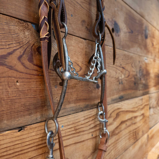 JO Cowboy Line Square Snaffle gag Bridle Rig Tack - Rigs Josh Ownbey Cowboy Line
