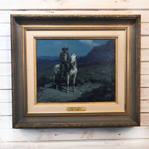 The Night Herder - Dark Sky by Olaf Wieghorst Collectibles Olaf Wieghorst