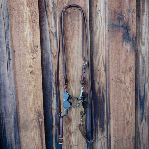 Ported Chain Bridle Rig w/New Leather Sale Barn MISC