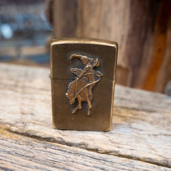 Vintage 1990's Zippo Cigarette Lighter "Marlboro Country Store"