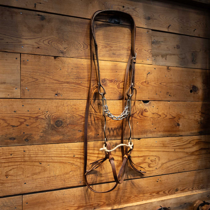 Rod Tuescher Chain Bit Bridle Rig Tack - Rigs Rod Teuscher