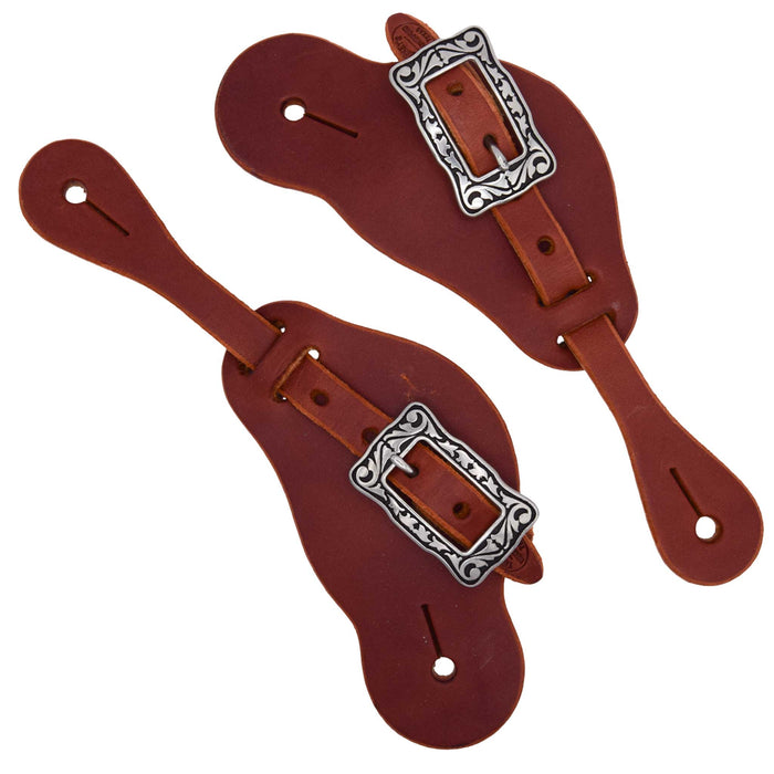 Teskey's Buckaroo Spur Strap Tack - Spur Straps Teskey's