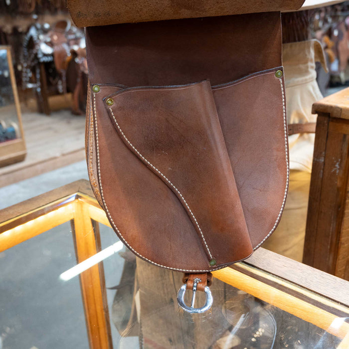 Buffalo Arms Vintage Pommel Bags w/Holster Collectibles Buffalo Arms Co.