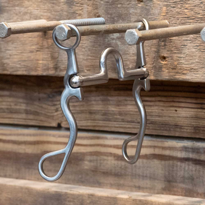 Kerry Kelley 02S 55 Solid Port Bit Tack - Bits Kerry Kelley