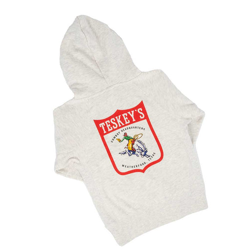 Teskey's Youth Back Number Hoodie - Oatmeal TESKEY'S GEAR - Youth Hoodies Teskey's