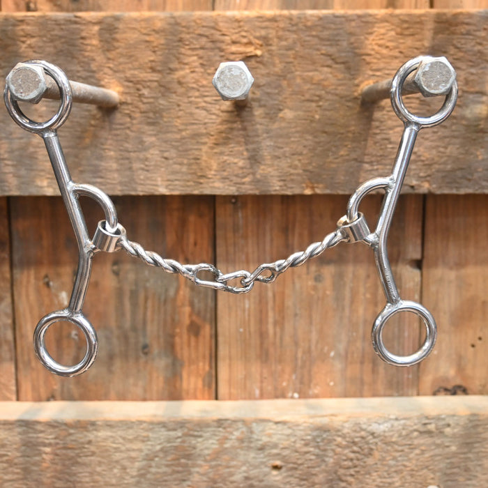 Schoneberg 3.5" Peter Twisted Wire 3-Piece Chain Bit Tack - Bits Schoneberg