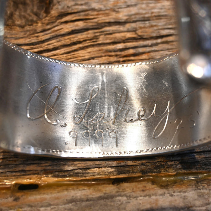 Adam Lahey Handmade Sterling Bronc Cuff Collectibles Adam Lahey