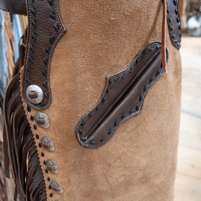 Teskey's "101" Small Stepthrough Cowboy Chaps Tack - Chaps & Chinks Teskey's