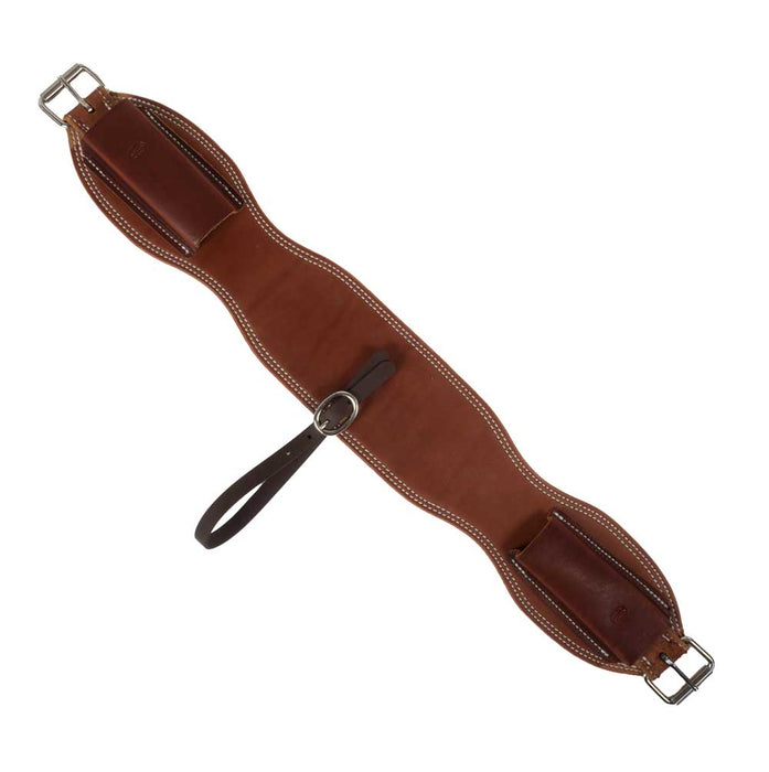 Teskey's 4-3/4" Harness Roper Back Cinch Tack - Cinches Teskey's Flank Only
