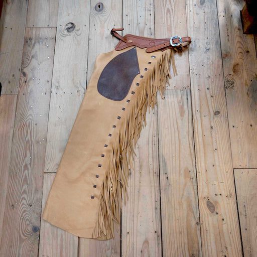 Teskey's Small Tan Versatility Shotgun Chaps Tack - Chaps & Chinks MISC