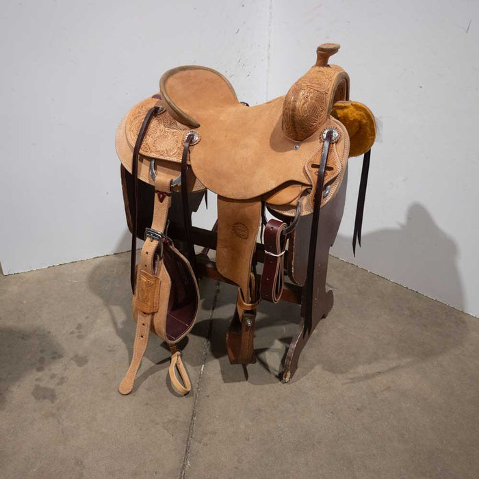 15.5" JEFF SMITH COWBOY SADDLE Saddles - New Jeff Smith