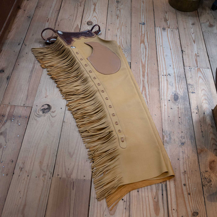 Teskey's Large Tan Versatility Shotgun Chaps Tack - Chaps & Chinks Teskeys