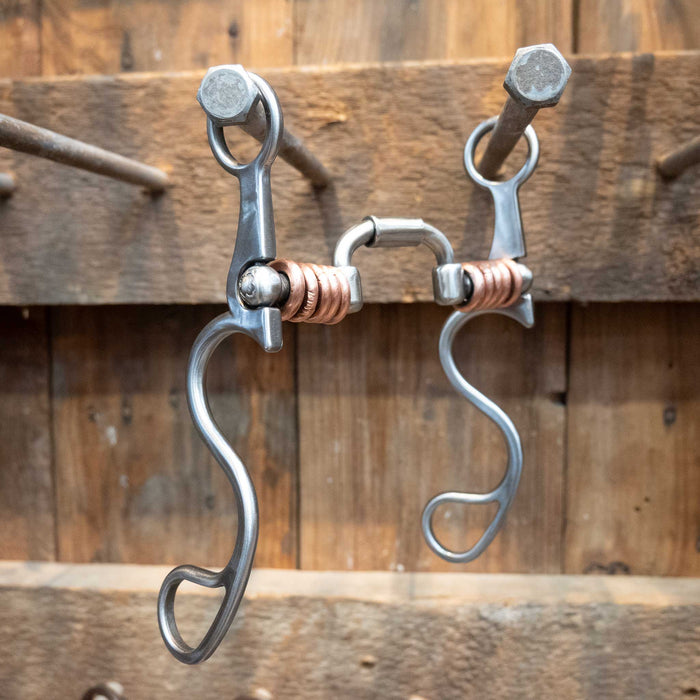Kerry Kelley 10 Milk Man Hinge Port w/ Copper Rings Bit