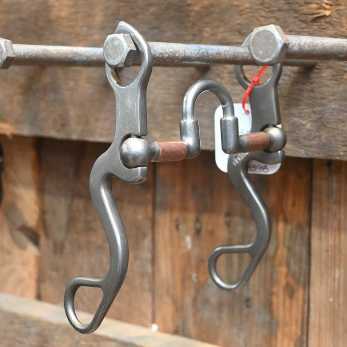 Flaharty Cavalry Shank - Correction with Copper Bars Bit Tack - Bits Flaharty