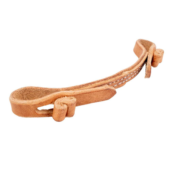 Teskey's Leather Button Curb Strap Tack - Bits Teskey's Harness 1/2"
