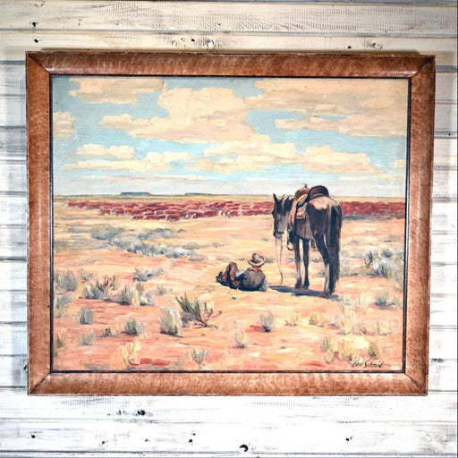 Watching the Herd By Carl Schmidt Collectibles Carl Schmidt