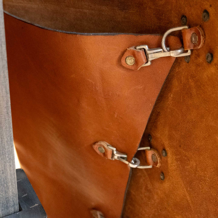 Bohlin 1940's Two-Tone Parade Chaps w/Sterling Accents Tack - Chaps & Chinks Bohlin - Hollywood CALIF.