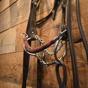 Bridle Rig - Combo Twisted Wire with Dogbone Gag SBR293 Sale Barn MISC   