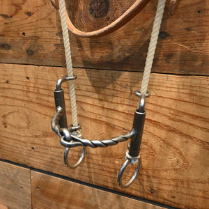 Cow Horse Supply - Headstall Rig - 3 piece Dogbone -Gag  CHS207 Tack - Training - Headgear Cow Horse Supply   