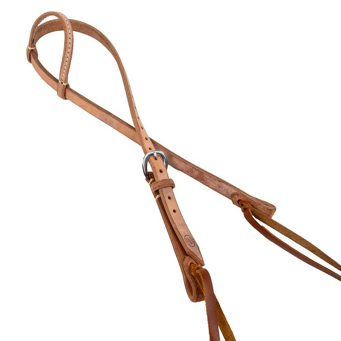Craig Lewis Handmade One Ear Headstall w/Blood Knot Tie Ends Tack - Headstalls Craig Lewis