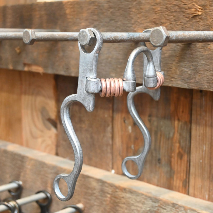 Josh Ownbey Cowboy Line 8 1/2" Correction w/ Copper Rings Bit Tack - Bits Josh Ownbey Cowboy Line