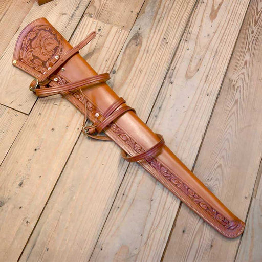 Jeff Morrow Custom Tooled Rifle Case Collectibles Jeff Morrow