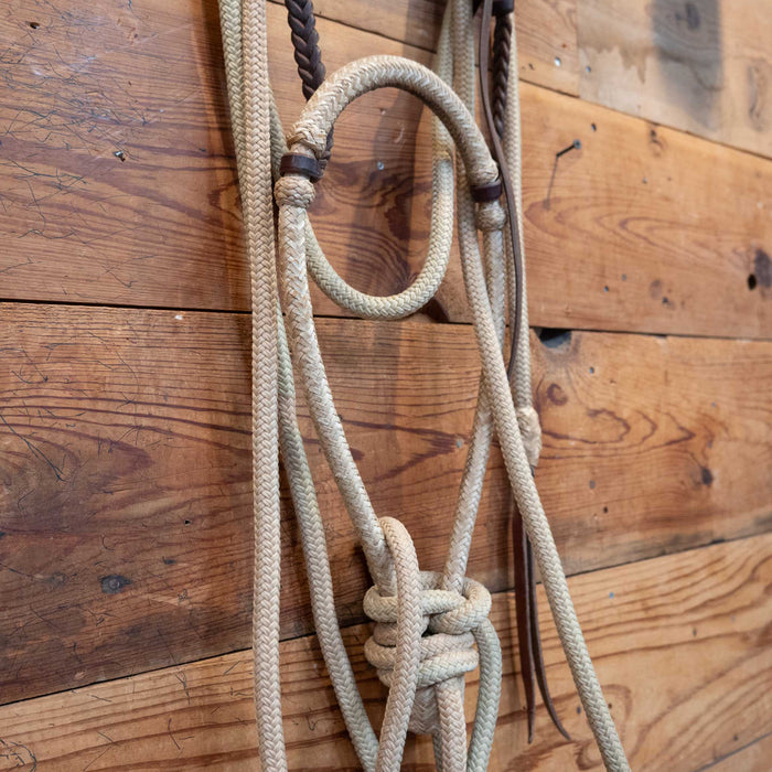 Lariat Braided Bosal w/ Rope Mecate Tack - Nosebands & Tie Downs misc