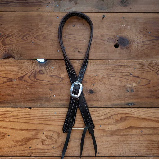 Casey Tew Dark Oil Split Ear Headstall Tack - Headstalls Casey Tew