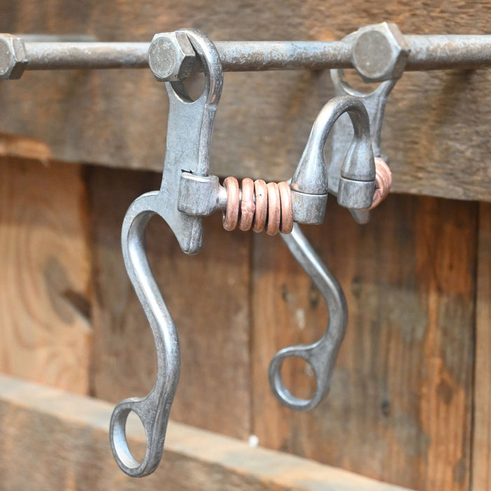 Josh Ownbey Cowboy Line 7 1/2" Correction w/ Copper Rings Bit Tack - Bits Josh Ownbey Cowboy Line