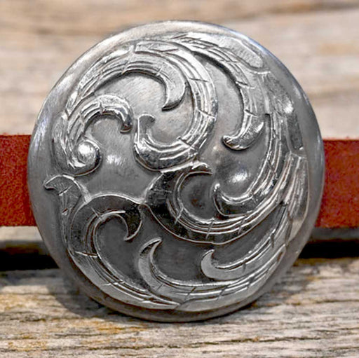 Kamphaus 1 1/2" Concho Saddle Set Tack - Conchos & Hardware Kamphaus