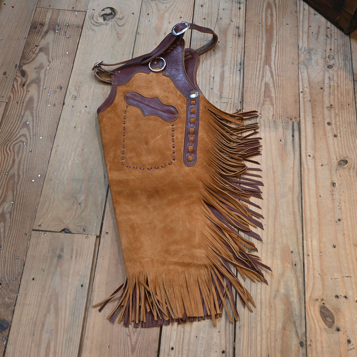 Medium Rust Roughout Chinks Tack - Chaps & Chinks Teskey's