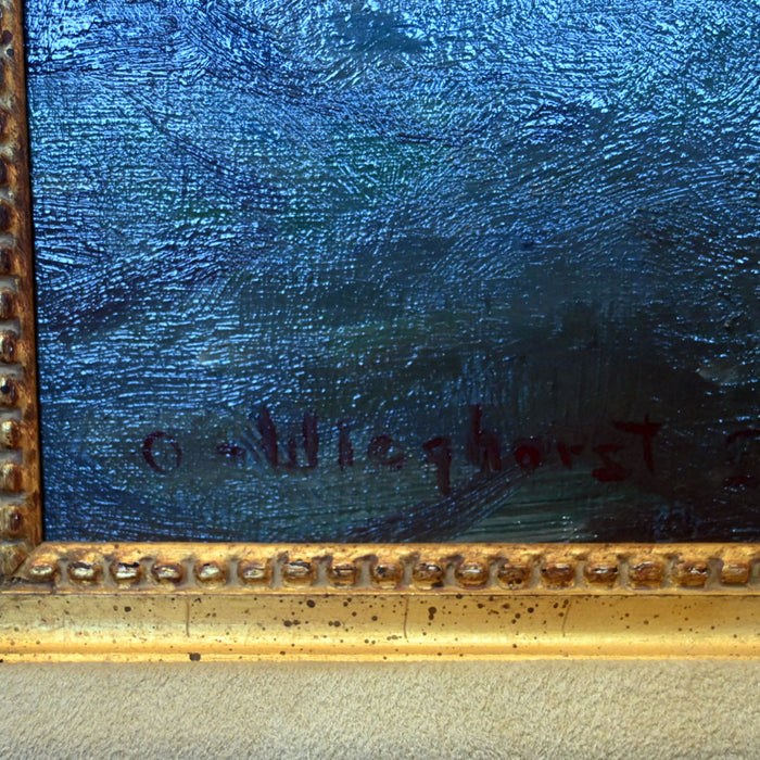 The Night Herder - Dark Sky by Olaf Wieghorst Collectibles Olaf Wieghorst