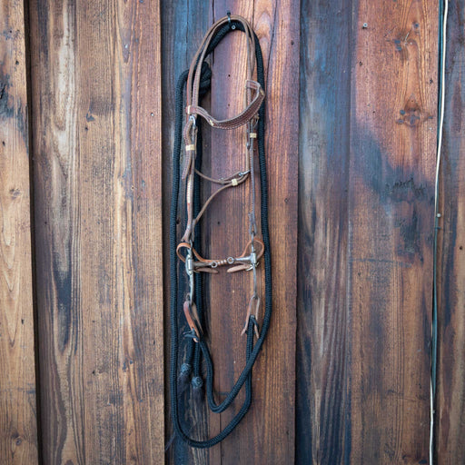 Smooth Dog Bone w/ Copper Rollers Bridle Rig Sale Barn MISC