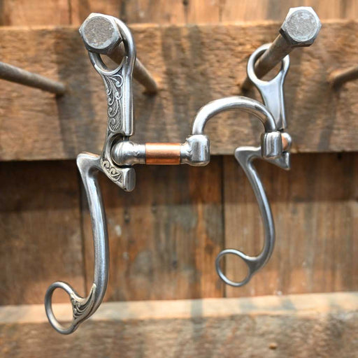 Kerry Kelley Silver Mounted "FANCY" Milkman Bit KK1146 Tack - Bits Kerry Kelley