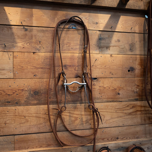 Roy Grazing Bit Split Ear Bridle Rig Tack - Rigs ROY