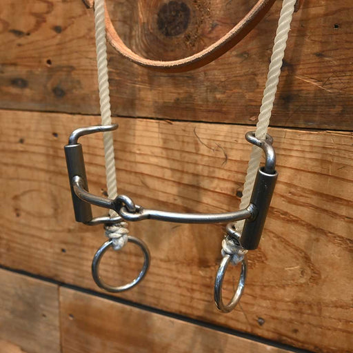 CHS Headstall w/Todd Smooth Snaffle Gag Tack - Training Cow Horse Supply