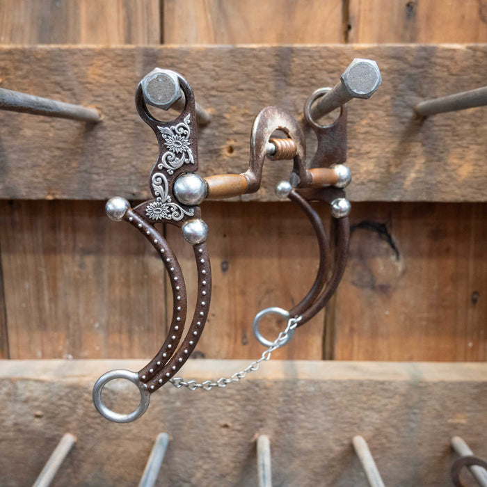 Tom Balding Flat Port w/Copper Roller & Bars Bit
