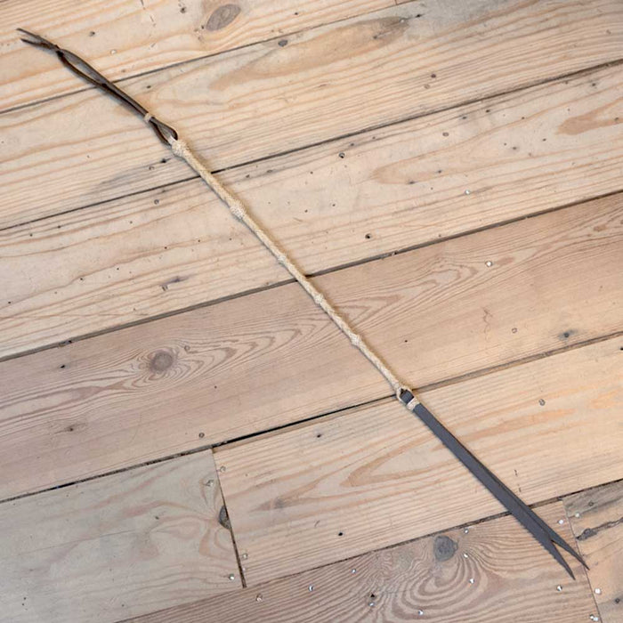 Bill Elliott Handmade 30.5" Quirt w/Popper Tack - Whips, Crops & Quirts Bill Elliott