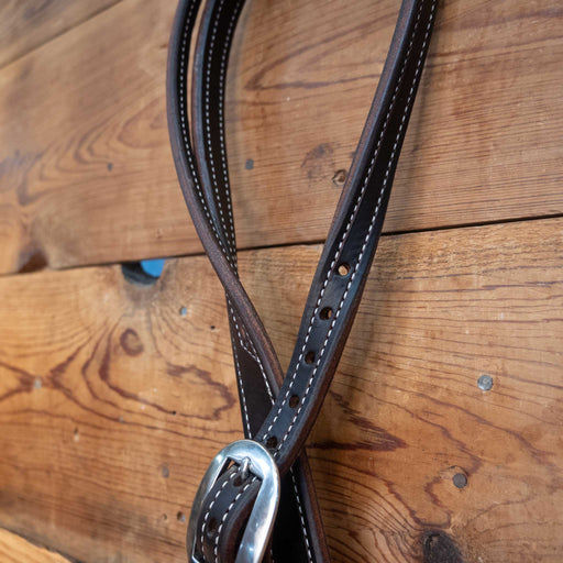 Casey Tew Dark Oil Split Ear Headstall Tack - Headstalls Casey Tew