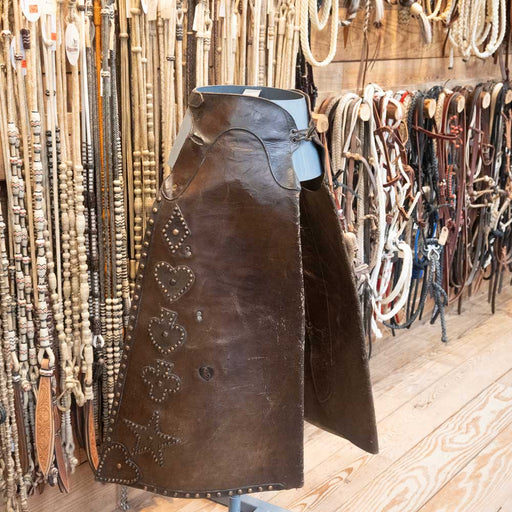 Vintage Cowboy Chaps w/Poker Suits Tack - Chaps & Chinks MISC