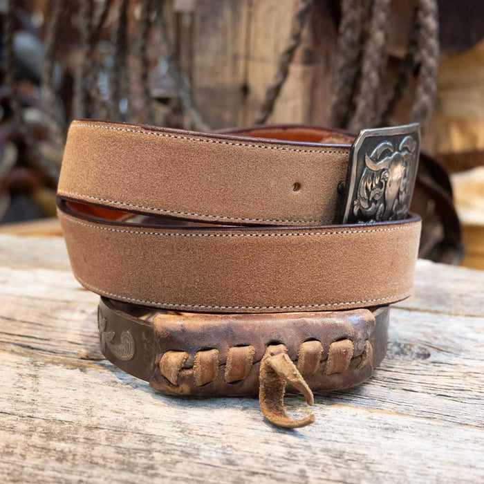 Handmade Roughout Belt by Ross Bullinger MEN - Accessories - Belts & Suspenders Ross Bullinger 30"