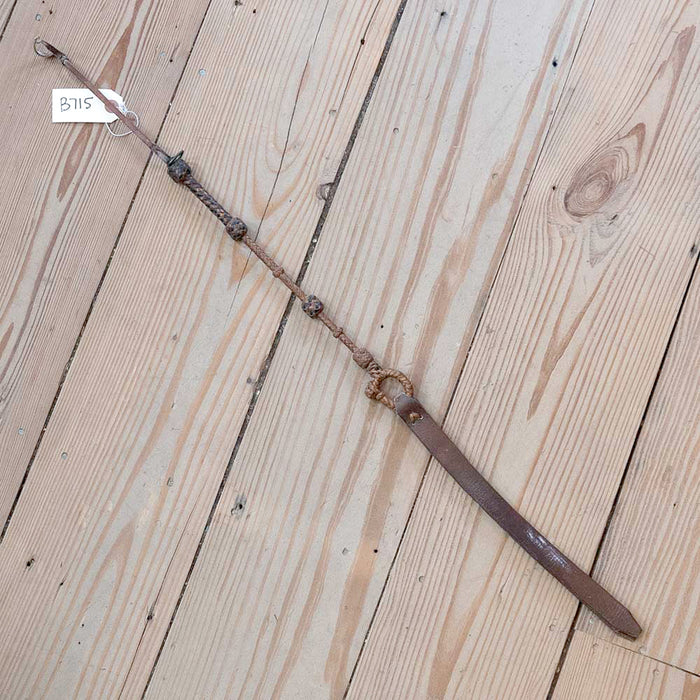 25" Thin Braided Quirt Tack - Whips, Crops & Quirts MISC