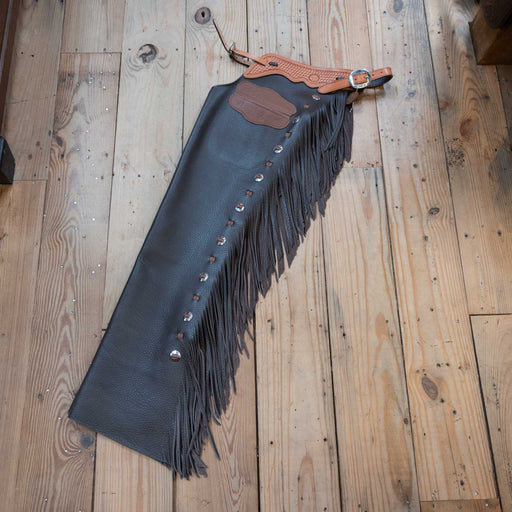 Teskey's Small Black Versatility Shotgun Chaps Tack - Chaps & Chinks Teskey's